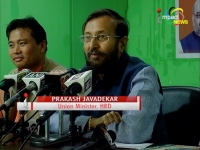 Union minister Javadekar accuses Congress govt of converting development projects into monuments