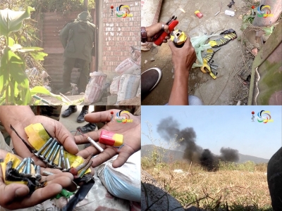 Remote-control IED bomb weighing around 2kg was planted at school teacher's house