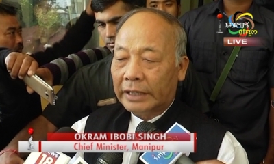 Chief minister Ibobi reveals centre did not invite state govt for talks on UNC's indefinite economic blockade