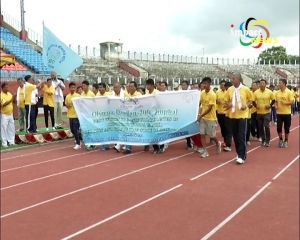 Olympic Day Run 2016 was observed in the state as held across the world