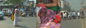 Condition of Tarini worsens, people block Uripok Kangchup road demanding punishment for police personnel involved in the assault