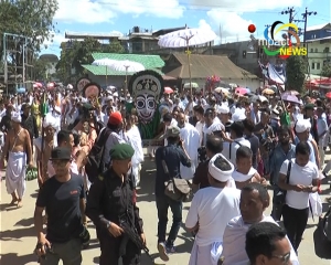 Rath Yatra festival began with pomp and gaiety in Manipur
