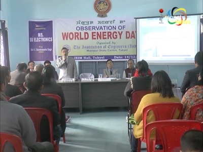 Institute of Engineers (India), IEI Manipur State Centre, Takyel observes World Energy Day; calls to use energy wisely