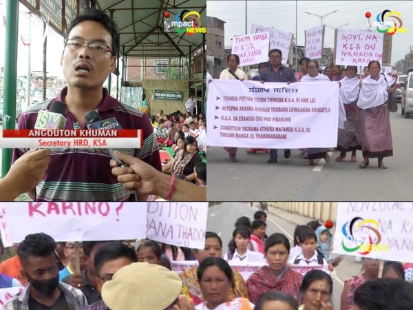 KSA's 48-hour bandh postponed for 2 days after Gaikhangam assured to release the students by Monday
