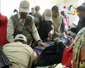 8 persons injured as Congress and BJP workers clash at Andro during re-poll