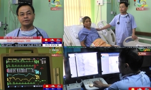 Sky Hospital &amp; Research Centre for the first time performed a complex coronary Angiosplasty and Stenting (PCI)
