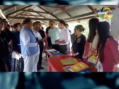 CM Biren led BJP Government's ambitious 'Go-to Village mission reaches Hiyangthang Govindagram Village in Wangoi Constituency toda