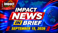 News in Brief 15th September 2026