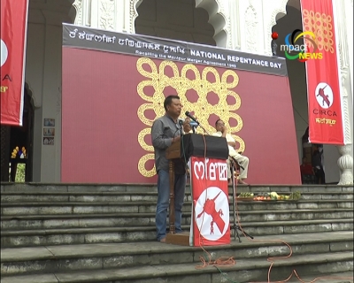 Coalition for Indigenes Rights Campaign Manipur observes  National Repentance Day at Manipur palace