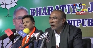 Nongthombam Biren reiterates that it is the responsibility of the state govt to end the economic blockade