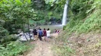 RECKLESS TOURISTS WASTE KHOUPUM WATERFALL