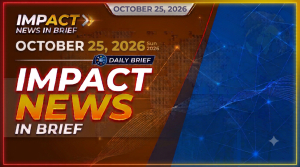 News in Brief 25 October 2026
